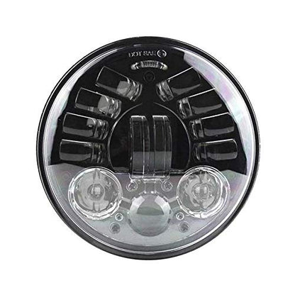 Eagle Lights 5.75 inch LED Motorcycle Headlight Kit with Integrated Turn Signals for VTX with Bracket and Hardware - Plug and Play fits 2002-2008 VTX 1800, VTX 1300 - color: LED Headlight and Turn Signals