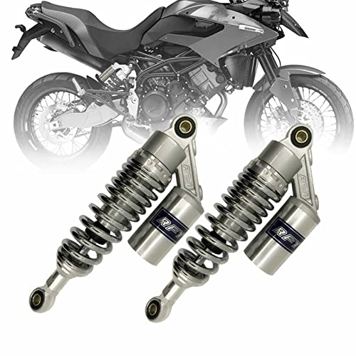 280mm Rear Shock Absorber Suspension Motorcycle ATV Quad 8mm Spring - color: Silver