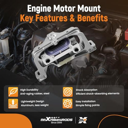 maXpeedingrods 3PCS Engine Motor Mount Kit Replaces A4049 A4050 A4076 Compatible for Mercedes-Benz B250 CLA250 GLA250 GLA45 AMG 2013–2019 - style: A4049