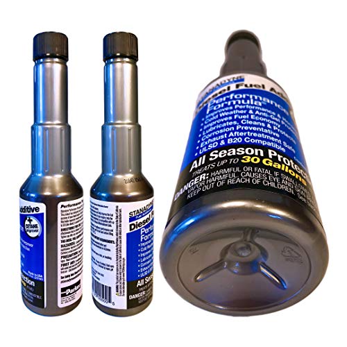 Stanadyne Performance Formula Bundle with Injector Cleaner Diesel Fuel Additive, 8 Ounce, 4 Pack