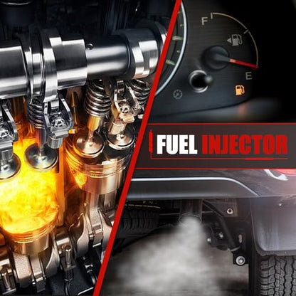 16611-AA43A Fuel Injectors Set of 4 Compatible with 2003-2006 Legacy 2.5L - color: F-0280155954