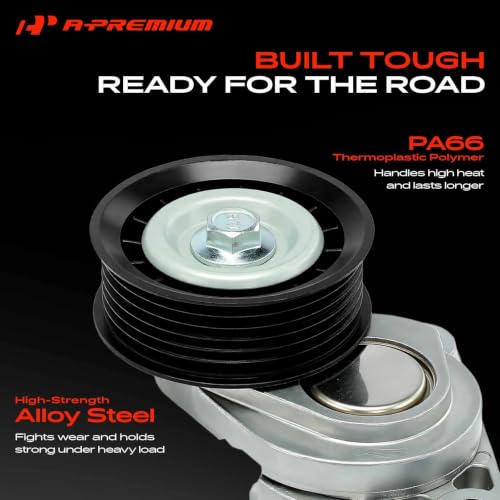 A-Premium Belt Tensioner Assembly with Pulley