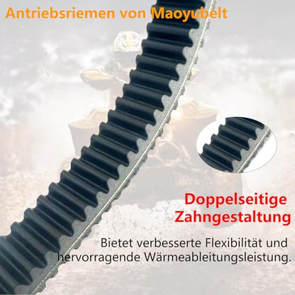 Drive Belt Suitable for CF Moto CF450 CF550 CForce 400 500 600 Swat Trail Tracker Snyper UForce ZForce 500 600 X5 X6 Z6 0180-055000-0001 Clutch Belt