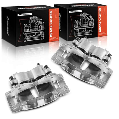 A-Premium Front Disc Brake Caliper with Bracket - style: ATE Brake System Front Sides