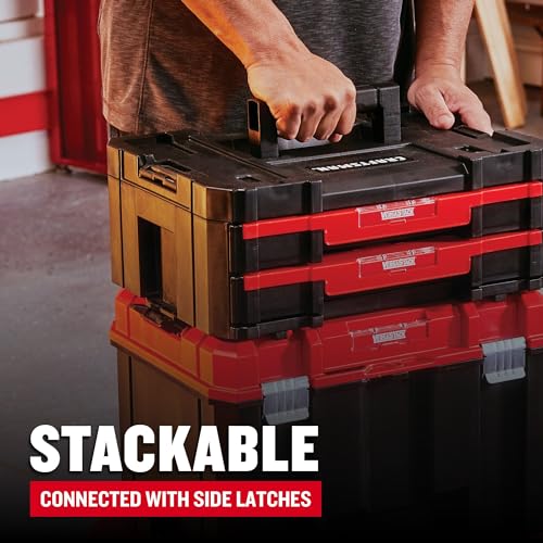 CRAFTSMAN Plastic Tool Box With Drawers, Organizer and Storage (CMST17804) - size: (Pack of 1)