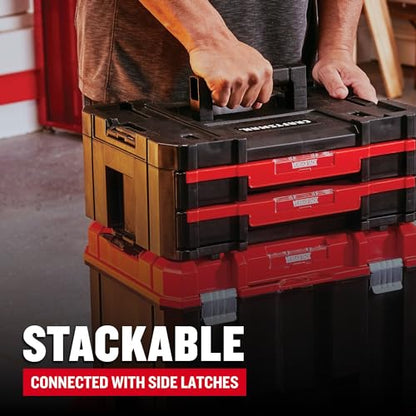 CRAFTSMAN Plastic Tool Box With Drawers, Organizer and Storage (CMST17804) - size: (Pack of 1)