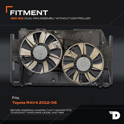 Dorman 620-512 Engine Cooling Fan Assembly