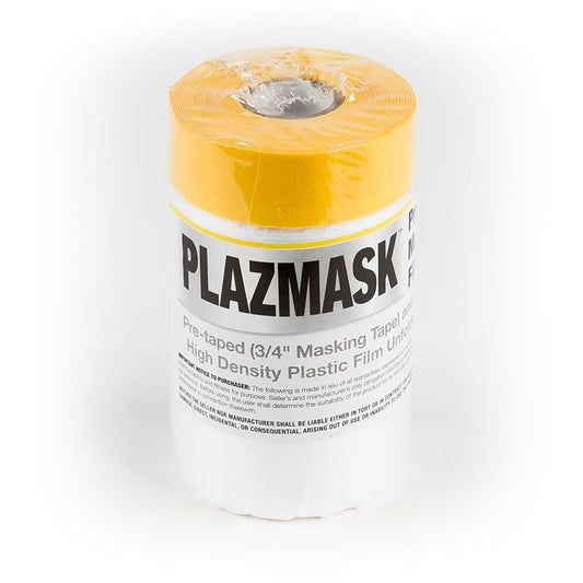 Pre-Taped Masking Film 2-Feet X 65-Feet, 1 roll - size: 2-Feet X 65-Feet, style: 1 Roll