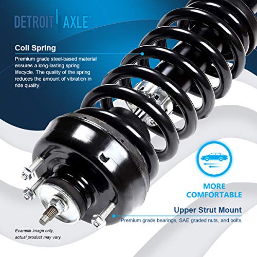 Detroit Axle - Front & Rear Struts for 2004 2005 Ford Explorer - size: 10004-4/Shock Kit