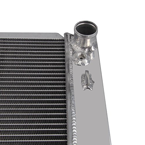 ALLOYWORKS 2 Row 26mm Core Aluminum Radiator For 1999-2010 Ford Expedition Lobo F-150 F-250 F-350 Super Duty 4.2L V6 4.6L 5.4L V8 AT/MT