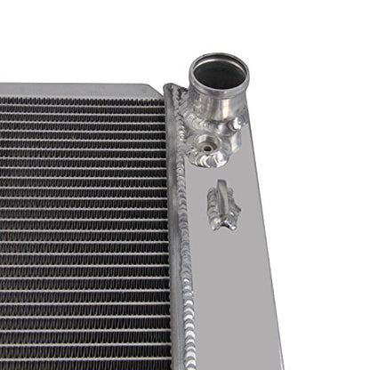 ALLOYWORKS 2 Row 26mm Core Aluminum Radiator For 1999-2010 Ford Expedition Lobo F-150 F-250 F-350 Super Duty 4.2L V6 4.6L 5.4L V8 AT/MT