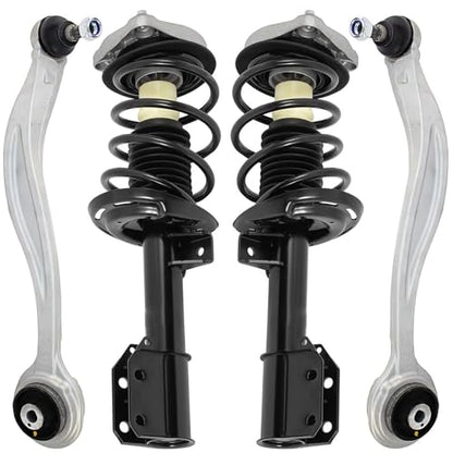 Detroit Axle - Front Struts Kit for Mercedes-Benz 2010-2015 GLK350 - size: 4CQ501505/Big Kit