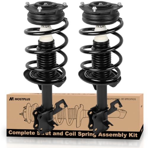 MOSTPLUS 172378 172379 Front Complete Strut Assemblies Compatible for Nissan Sentra 2007 2008 2009 2010 2011 2012 Sedan 2.0L (Set of 2) - style: 07-12 Sentra Front Struts (2PCS)