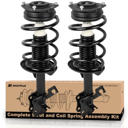 MOSTPLUS 172378 172379 Front Complete Strut Assemblies Compatible for Nissan Sentra 2007 2008 2009 2010 2011 2012 Sedan 2.0L (Set of 2) - style: 07-12 Sentra Front Struts (2PCS)