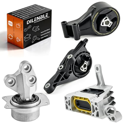 Engine Motor & Transmission Mount Set for Chevy Impala 2014 2015 2016 2017 - size: 2014-2016 Chevy Impala 2.5L