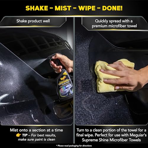 Meguiar's Gold Class Carnauba Quik Wax, 16 Oz - size: 16 Fl Oz (Pack of 1)