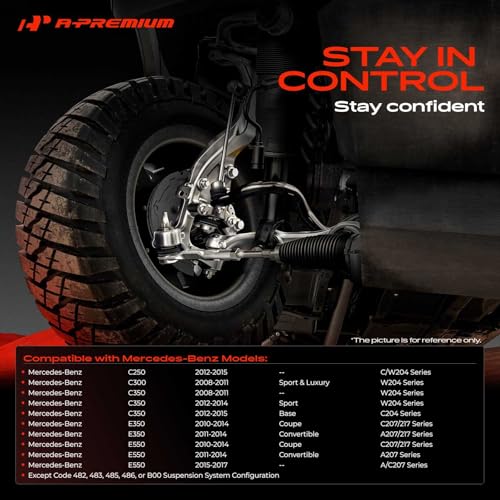 A-Premium Front Sway Bar Link Stabilizer Bar Link - Smooth Driving