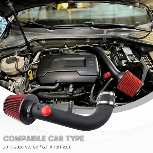 Cold Air Intake for 2015-2020 VWGolf/GTI/Golf R/Jetta/1.8T 2.0T - size: 15-20 VW Golf/ GTI/Golf R/Jetta 1.8T /2.0T