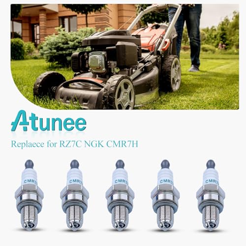 10Pcs CMR7H Spark Plug for Husqvarna 506615101 544260901, Spark Plug Replace for Champion RZ7C NGK Brushcutters Trimmers Chainsaws