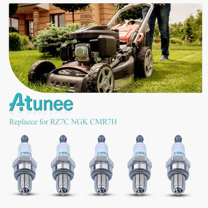 10Pcs CMR7H Spark Plug for Husqvarna 506615101 544260901, Spark Plug Replace for Champion RZ7C NGK Brushcutters Trimmers Chainsaws