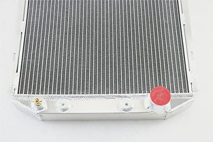 4 ROW Aluminum Radiator Compatible with 1964-1966 FORD MUSTANG & 1960-1965 Ranchero V8