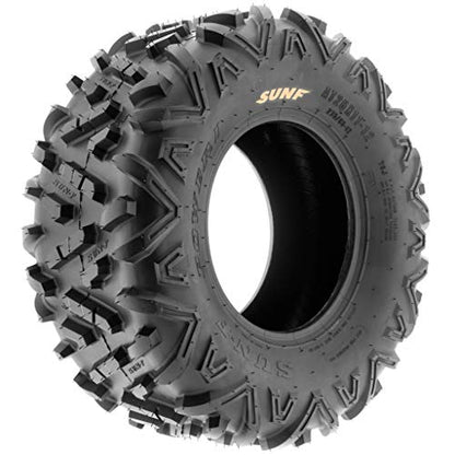 SunF 22x10-9 ATV UTV 22x10x9 All Terrain Tires 6 PR A051 POWER II - PAIR of 2 - size: 22x10-9