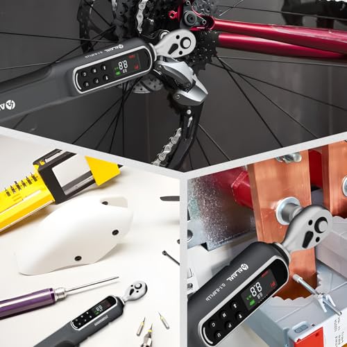 Digital Torque Wrench 1/4 Drive, 0.1-8.8 Ft.Lb ±2% Accuracy - size: 0.1-8.8 Ft.Lb/0.2-12 Nm-1/4"