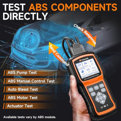 FOXWELL NT630 Plus ABS/SRS OBD2 Scanner, ABS Auto Bleed, Oil EPB SAS Resets