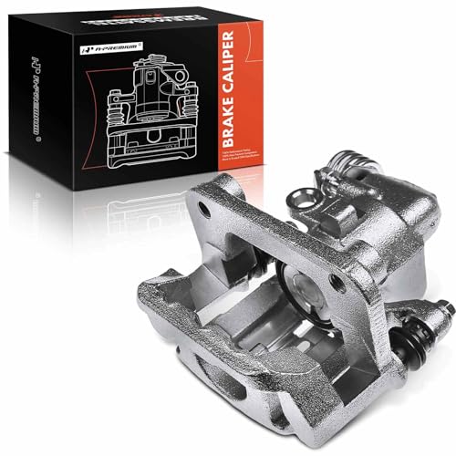 A-Premium Rear Left Driver Disc Brake Caliper with Bracket - style: Rear Driver Side