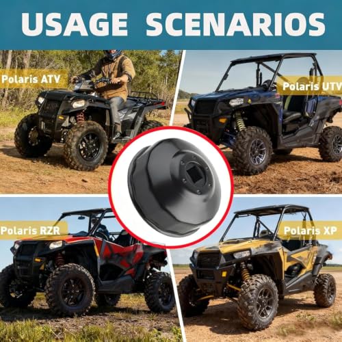 65mm 14 Flute Socket Heavy-Duty ATV UTV Oil Filter Wrench 2830550
