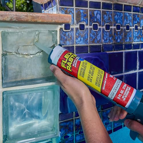 Flex Paste Rubberized Waterproof Sealant Paste, Clear, Cartridge - size: Cartridge
