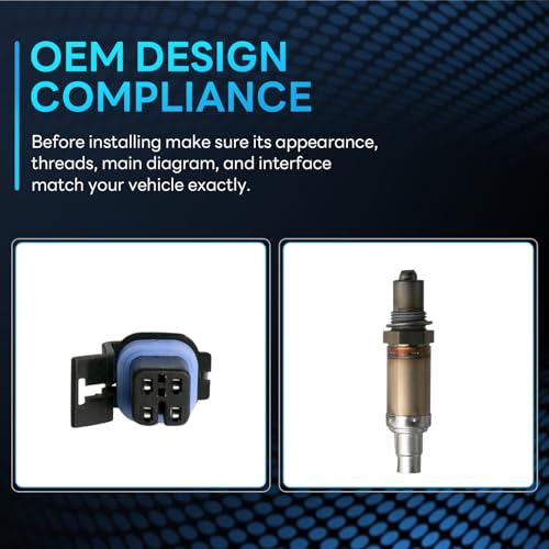 Oxygen Sensor Downstream Fit for Saturn SL2/SC2/SC1/Ion/Vue/L200/L300/LW200/LS1/LW1 & Chevy Cobalt & More - Replace #13361 - size: 13361