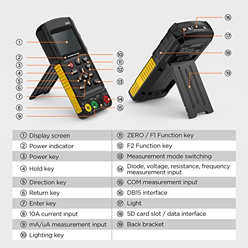 DM303 Automotive Oscilloscope Multimeter and Circuit Tester