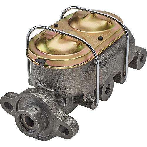 Cast Iron Master Cylinder, 1 Inch Bore, For GM/Corvette, Dual Outlet Design