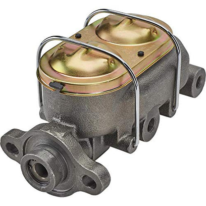 Cast Iron Master Cylinder, 1 Inch Bore, For GM/Corvette, Dual Outlet Design