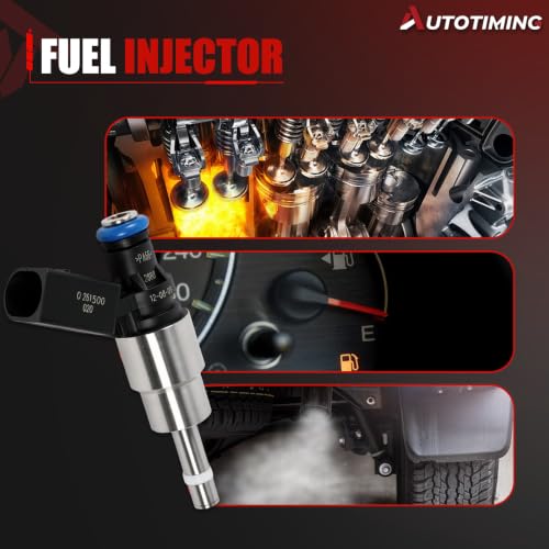 06F906036A Fuel Injector Set of 4 Compatible with 2005-2009 A4 Quattro 2.0L - color: CP-QMP-L00235