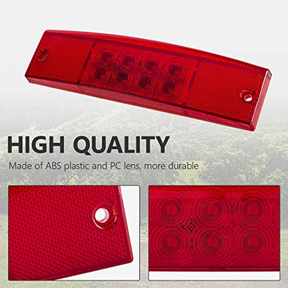 UTV Tail Light Compatible with Polaris Ranger 400 570 800 EFI MIDSIZE Red Replacement OEM 2411450(2pcs Red) - color: 2pcs Red