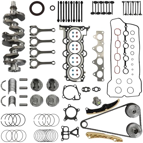 1.6 G4FD Head Gasket Set Timing Chain Kit Crankshaft Piston Con-Rod