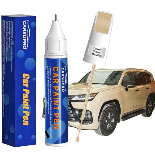 Bronze Touch Up Paint for Cars,Car Paint Touch Up Pen for Deep Scratches,Car Scratch Repair Pen Auto Scratch Remover for Easy to Use and Fix(Desert Storm Metallic) - color: Desert Storm Metallic, style: Brown series