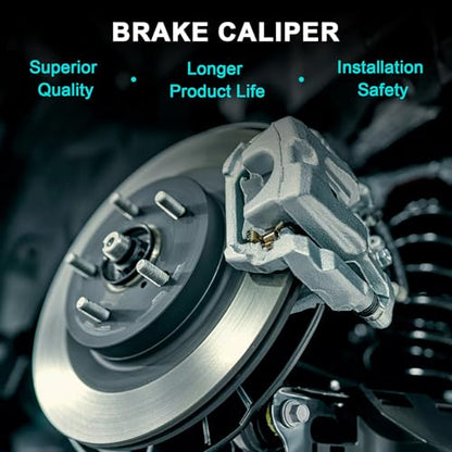 AULINK 43019T2FA01 Rear Left Disc Brake Caliper w/Bracket For Honda Accord