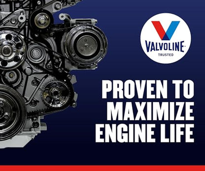 Valvoline Advanced Full Synthetic SAE 5W-30 Motor Oil 5 QT, Case of 3 - size: 5 QT, Pack of 3, style: Advanced Protection