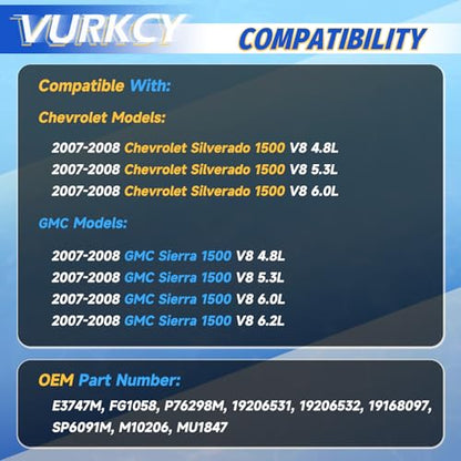 Vurkcy Electric Fuel Pump Module Assembly Fit for 2007-2008 Chevrolet & GMC