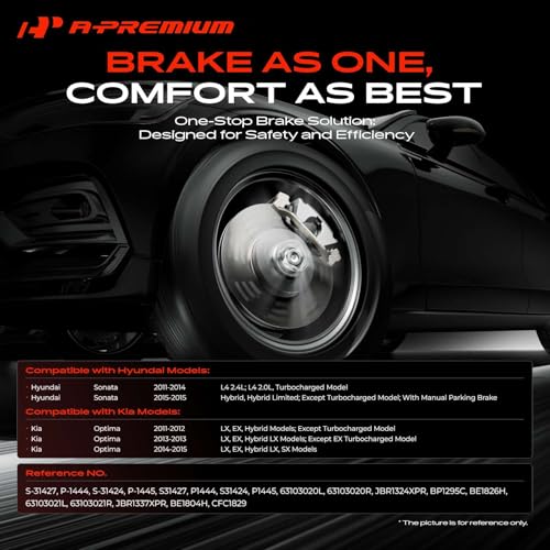 A-Premium Front and Rear Drilled Slotted Brake Rotors and Ceramic Pads Kit - style: F&R Drilled and Slotted