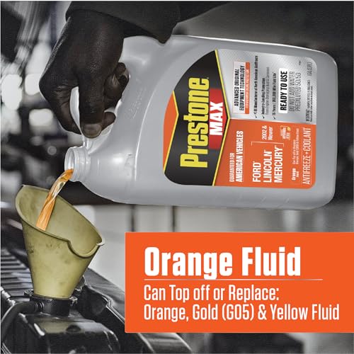 Prestone MAX Orange 50/50 Antifreeze Automotive Coolant, Pack of One