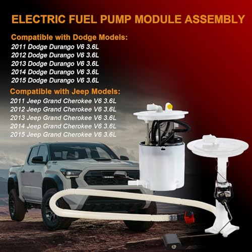 Electric Fuel Pump Module Assembly Compatible with Dodge, Jeep