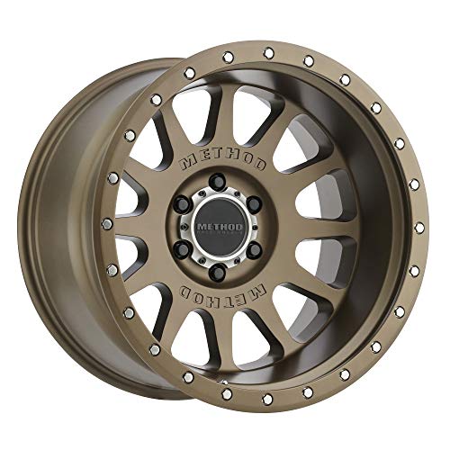 Method Race Wheels 605 NV Method Bronze 20x10" 6x5.5", 24mm offset 4.55" Backspace, MR60521060924N - color: Method Bronze, size: 20x10 inches, 6x5.5, -24/4.55"