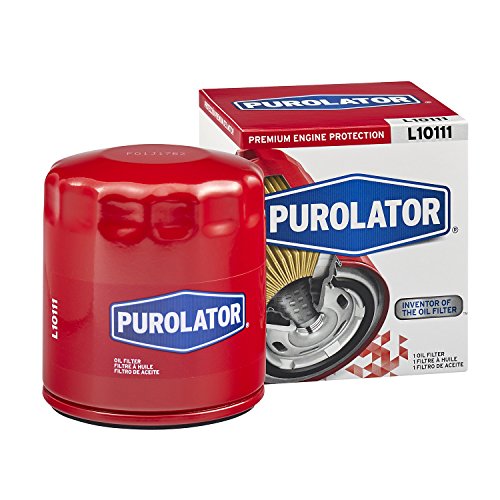Purolator L10111 Premium Engine Protection Spin On Oil Filter Compatible With Chevrolet S10, Silverado 1500, Malibu, Impala, Buick LeSabre, Century, LaCrosse and Pontiac Grand Prix - style: Purolator