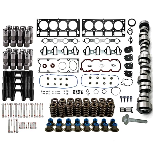 E1840P Sloppy Stage 2 Cam Lifters Head Gasket Kit for Chevy GMC LS 5.3 5.7 .585" 12499225,HL124,E1840P,12482063,12499224
