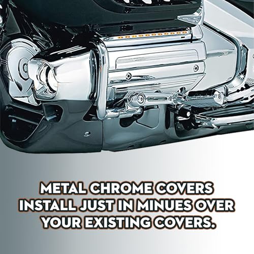 SLMOTO Lighting Engine Valve Covers Trim Fit For Honda Goldwing GL1800 F6B