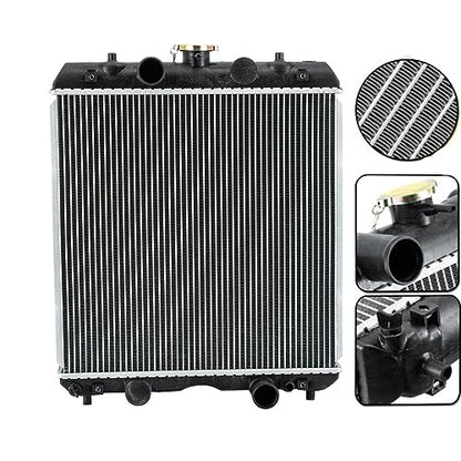 3A151-17100 Kubota Tractor Radiator M6800 M6800HDC M6800S M8200 M9000 - size: 3A751-17100